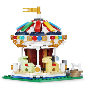 Miniature Merry-Go-Round Carnival Ride