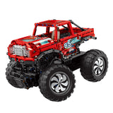 Red Remote Control Monster Truck