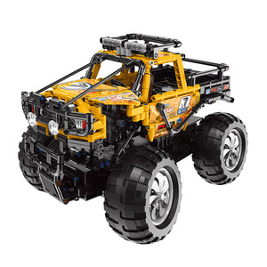 Yellow Remote Control Monster Truck