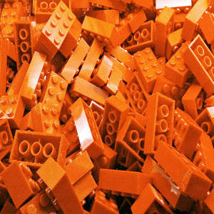 Orange LEGO Bricks by the Pound