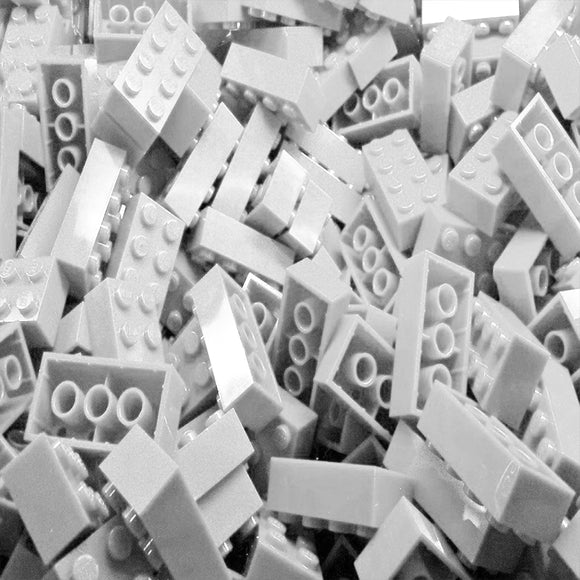 White LEGO Bricks by the Pound